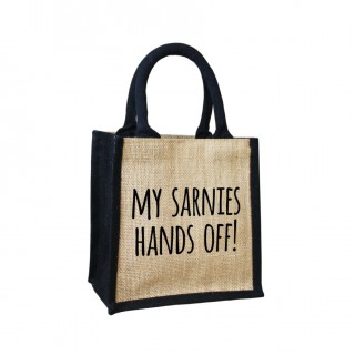 Sarnies-Hands off Cute Jute Bag product image