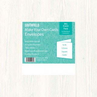 130sq White Envelopes (50) product image