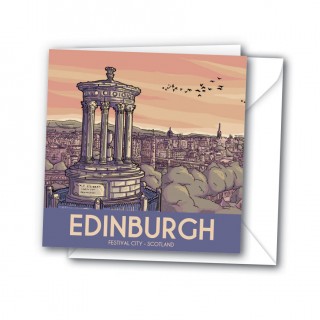 Vintage Sketch Town 150mm Greeting Card product image