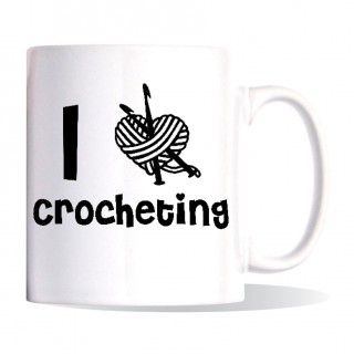 I heart Crocheting Mug product image