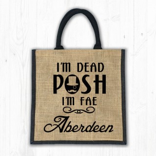 Sir Posh Jute Shopper product image