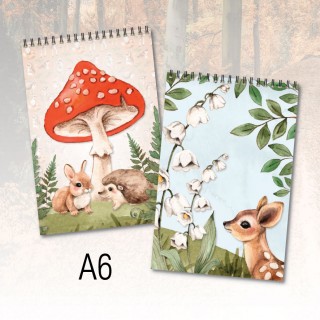Recycled Notepad-Forest Animals product image
