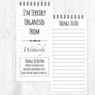 Terribly Organised Wiro Pad product image