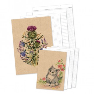 A5 Decorative Eco Notebook product image