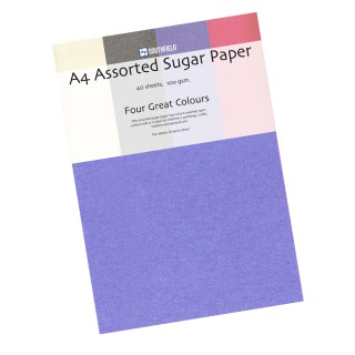 A4 Sugar Paper Asstd 40 Sht product image
