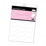 Labels 21 to a Sheet Oval 15 S