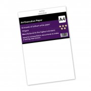 A4 Brill White Exec Paper 50 Sht