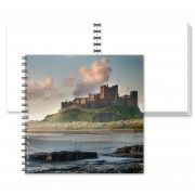 140mm Sq Plain Wiro Notebook