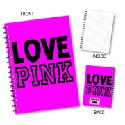 Love Pink' Wiro Notebook