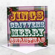 Scots Speak-Jings Crivvens Xmas