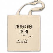 Dead Posh Cotton Shopper Bag+Tag