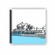 Coil Bound Plain Sq Notebook