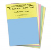 P -Assorted Pastel Card 160gsm