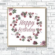 Textured Happy Bithday
