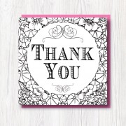 Colour-In Thank you card 2