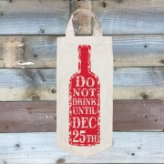 Cotton Bottle Bag-Dec 25