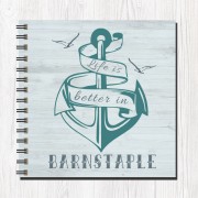 Life Is Better Wiro Notebook