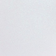White Iridescent Glitter Card