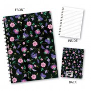 Dainty Pink Flower Wiro Book