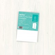 C6 White Envelopes (50)