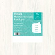 130sq White Envelopes (50)