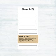 Things to Do Pad