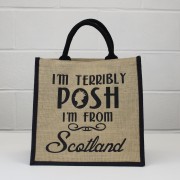 Queen Posh Jute Shopper